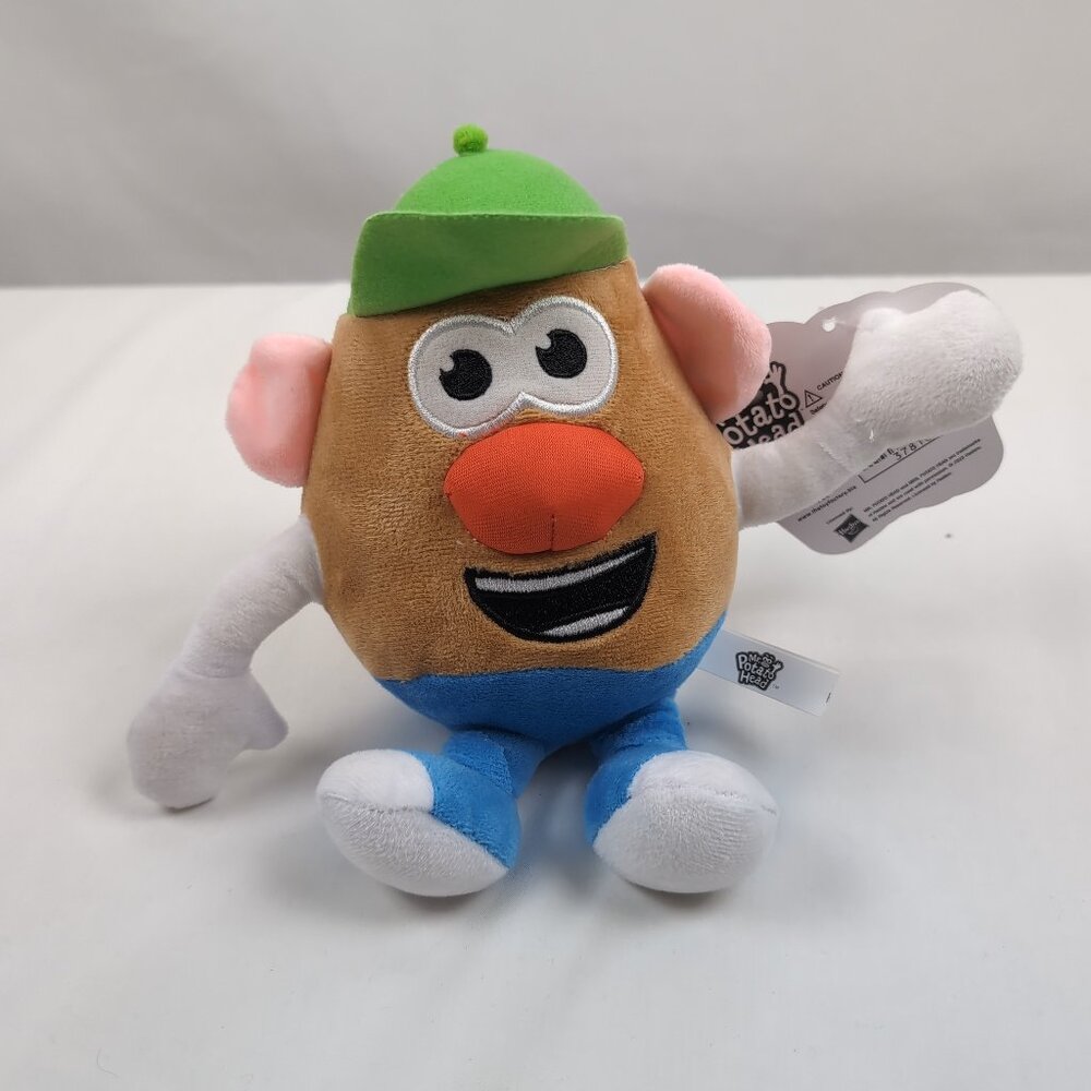 NEW Mr. Potato Head 9" Plush Collectible Stuffed Potato Brown/Blue/Green Cap